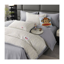 大嘴猴 Paul Frank 全棉磨绒套件四件套 200×230cm (星闪)
