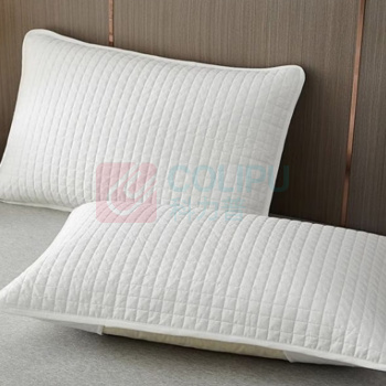 无印良品 枕芯 48*74cm 一对装 (白色) A类亲肤隔脏,100%棉