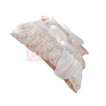 罗莱 LUOLAI 全棉床品四件套 AD0398-4 1.8*2m (雅柔心春日) 被套200*230cm 床单230*250cm 枕套48*74cm*2