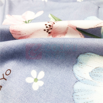 美缘登 澳绒棉AB版四件套 J1031 被套：200*230cm*1个 床单：230*230cm*1个 枕套：48*74cm*2个 (花语)