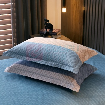 小熊家纺 布鲁斯全棉四件套 BH-1514 被套:200*230cm床单：245*230cm枕套:48*74cm*2 