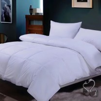 君友 除菌防螨全棉优质鹅绒棉被 充绒量200g 205cm*230cm 