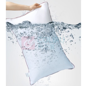 水星家纺 MERCURY 纯棉抗菌枕头芯 513104 高枕(高约20cm)74cm*48cm/只 