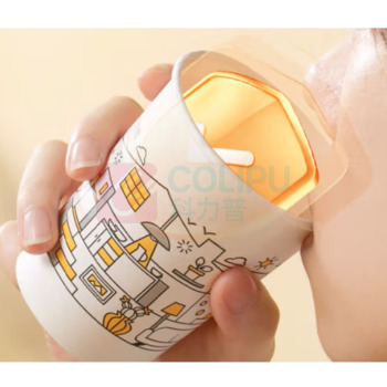 双枪 一次性纸杯250ml 加厚防烫纸杯整箱50只装 办公商务家用 -次性纸杯250ML*50只