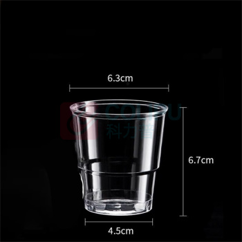 融银之汇 一次性水杯 加厚硬质太空 家用塑料 150ml 4.7*6.5*6.4 cm 500只/箱