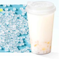 特美居 tmj 奶茶杯一次性饮料杯塑料咖啡杯带盖果汁杯子带吸管 500ml*20套