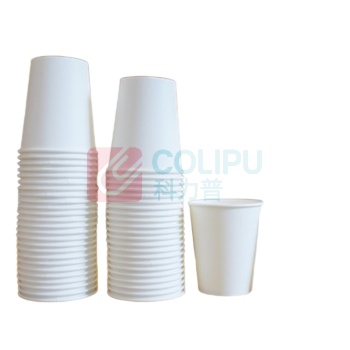 科力普 COLIPU 办公之选 一次性经济纸杯 9盎司 250ml (白色) 100只/包 10包/箱