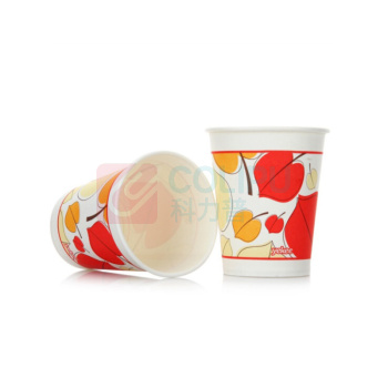 宜洁 yekee 一次性纸杯 Y-9926 250ml (花色) 80只/包 20包/箱 (新老包装交替发货)