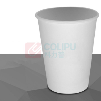 信发 TRNFA 办公纸杯一次性水杯 茶杯加厚型9盎司250ML 1000只装 可定制企业LOGO 