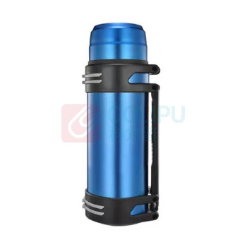 努师傅 304不锈钢保温壶 背带壶 运动水壶 户外登山水壶 NSF304 1.2L (深红色) (单位：个)