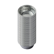 特美居 tmj 一次性铝箔盒加厚圆形锡纸盘 TMJ-623 250ml 50只/件