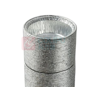 特美居 tmj 一次性铝箔盒加厚圆形锡纸盘 TMJ-623 250ml 50只/件
