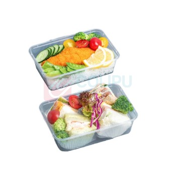 特美居 tmj 一次性饭盒带盖 TMJ-867 约710ml 300只/箱