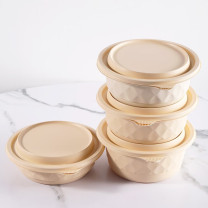 佳茉 一次性餐盒 直径15高度6.5cm 500ml 100个/套