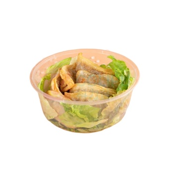 特美居 tmj 餐碗带盖 450型 250套 (透明)