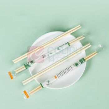 特美居 tmj 一次性筷子 长19.5cm 粗圆筷 独立包装经济装 90双/包 40包/箱