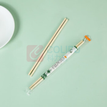 特美居 tmj 一次性筷子 长19.5cm 粗圆筷 独立包装经济装 90双/包 40包/箱