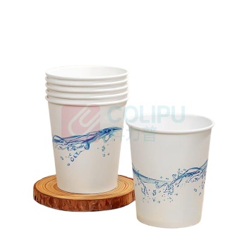 特美居 tmj 一次性纸杯 TMJ-0749-8 228ML 1000只/箱 加厚防烫水杯印花