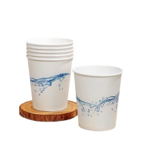 特美居 tmj 一次性纸杯 TMJ-0749-8 228ML 1000只/箱 加厚防烫水杯印花