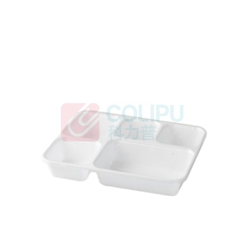 特美居 tmj 一次性分格五格饭盒 TMJ-2361 1500型 150套/箱
