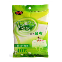 坚尔美 JEM PE一次性台布/桌布 68166 140cm*140cm (白色) 10片/包 30包/箱