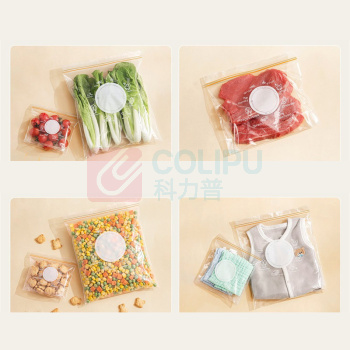 太力 TAILI 食品级加厚透明双筋密实袋组合装 大+中+小共90只