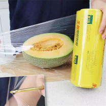 宜之选 一次性保鲜膜大卷 商用生鲜蔬果家用超市酒店厨房食堂食品膜 45cm*300m