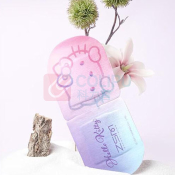 珍视明 HelloKitty蒸汽眼罩海盐啵啵睡眠遮光自发加热敷眼罩 10片