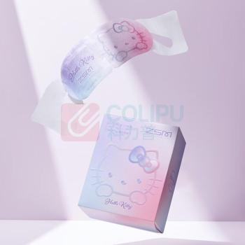 珍视明 HelloKitty蒸汽眼罩海盐啵啵睡眠遮光自发加热敷眼罩 10片