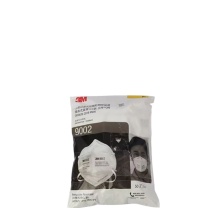 3M KN90折叠头戴式防护口罩 9002 50个/袋