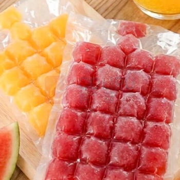 佳帮手 一次性冰袋制冰袋自封口式冰块模具可撕冰格袋 24格*100片装