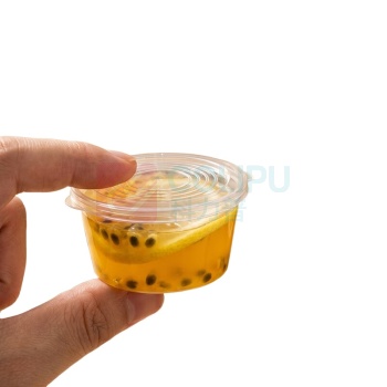 拜杰 Baijie 一次性带盖调料盒 FD-63 35ml 100只/箱