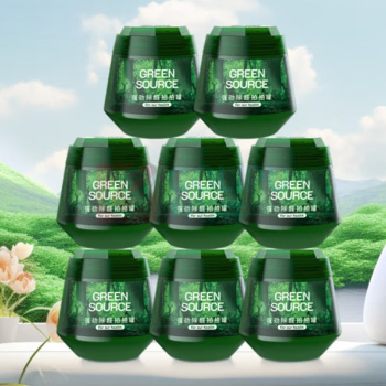 绿之源 GREEN SOURCE lzy01 除甲醛果冻除醛魔盒强劲除醛拍拍罐 8罐装 (计量单位：组)绿色 