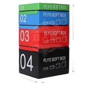双人余 软体跳箱 弹跳训练组合台阶箱 1+2+3+4号 总重40kg
