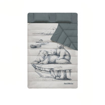 挪客 naturehike 北极熊图案款双人睡袋 NH21MSD06 尺寸展开215x145cm (北极熊)