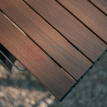挪客 naturehike 方芸 铝合金蛋卷桌 CNK2300JJ019 展开尺寸106*60*44cm (黑胡桃色)