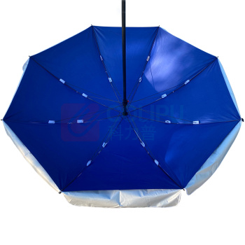 三极户外 Tripolar 太阳伞 TP7057 3米三层架/双层银胶布+30L水箱底座 (蓝色) 1.00 顶/个