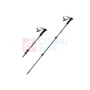 挪客 naturehike 登山杖三节伸缩碳素登山杖 初雪EXT1 62-135cm (碳本色)
