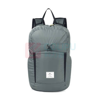 挪客 naturehike 云雁硅胶折叠背包 NH17A017-B 22L (灰色)