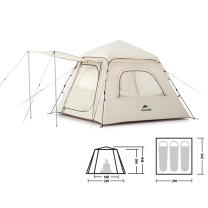 挪客 naturehike ANGO自动帐篷轻盈版 CNK2300ZP011 展开尺寸210*210*140cm (燕麦色/三人)