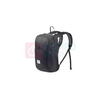 挪客 naturehike 硅胶折叠背包 NH17A017-B云雁 22L (黑色)