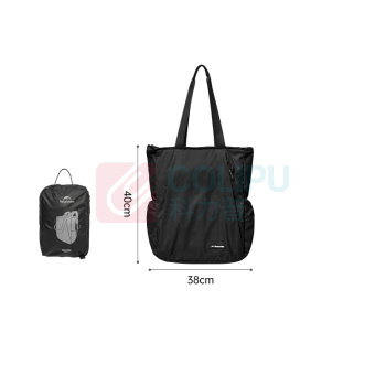 挪客 naturehike 折叠两用托特包 CNK2450XB025氧Oxygen系列 18L (午夜黑)