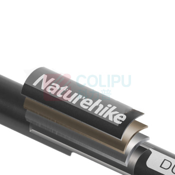 挪客 naturehike 三节7075铝合金登山杖 NH17D017-D晴雪Pro (雅黑) 61-135cm