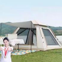 凯速 KANSOON 全自动速开帐篷 ZP01 210*210*140cm(±3%) (卡其色)