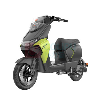 雅迪 电动自行车 冠能S 白鲨