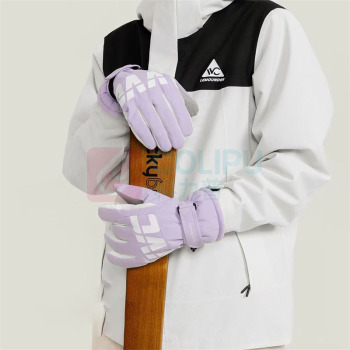 VVC 保暖手套男女登山防风防水骑行手套滑雪防滑触屏加绒加厚 男款 VGS4S630