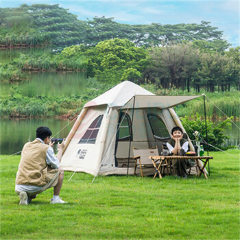 太力 TAILI 自动充气帐 ZP168 (电动款)230*230*170cm (卡其色)