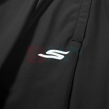 斯凯奇 Skechers 速干跑步运动长裤男女同款 小紫盾 L/XL/XXL (碳黑)