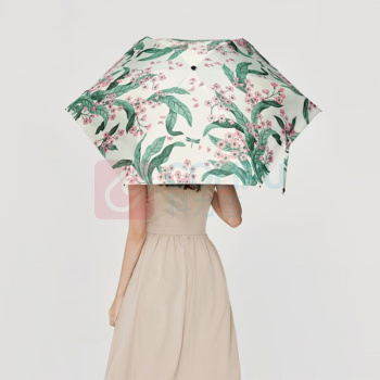 蕉下 beneunder 口袋系列五折伞 BM663 撑开尺寸:92*53cm;收伞尺寸:18.7*6cm (花影) 24把/箱