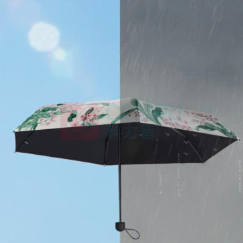 蕉下 beneunder 口袋系列五折伞 BM663 撑开尺寸:92*53cm;收伞尺寸:18.7*6cm (花影) 24把/箱